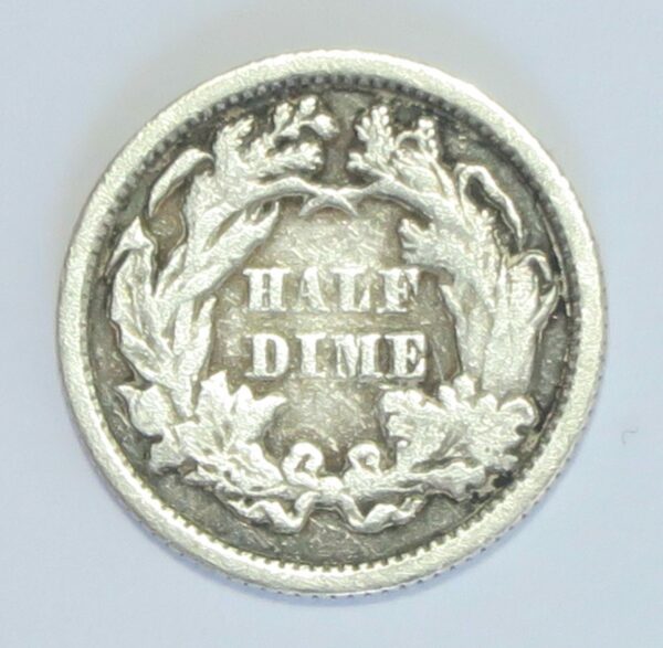 Seated Liberty Half Dine 1873