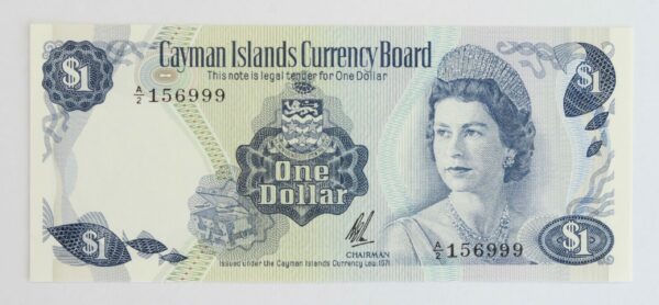 Cayman Islands Dollar 1971