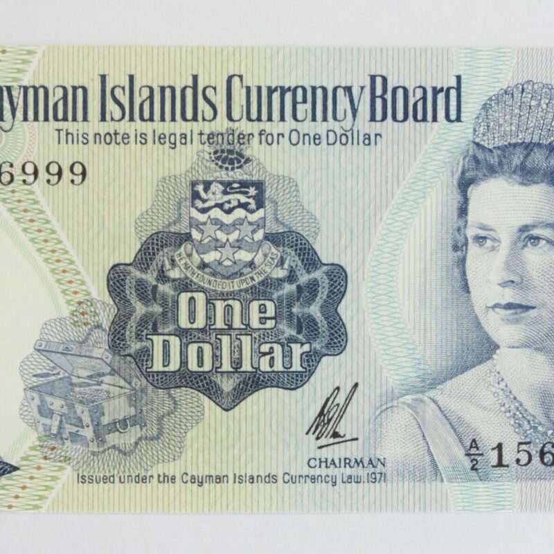 Cayman Islands Dollar 1971