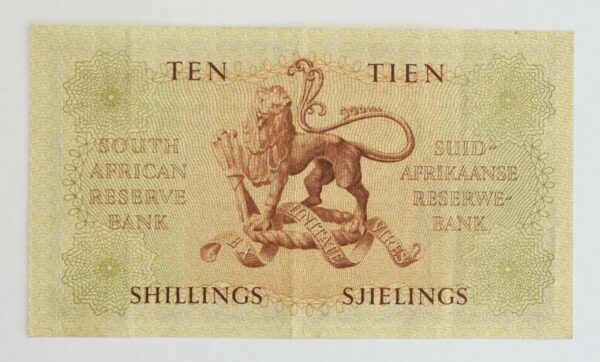 Sth Africa 10/- 1959