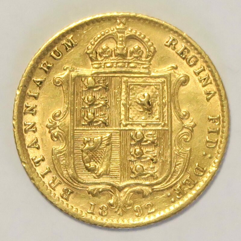 1892 Jubilee Half Soveregn