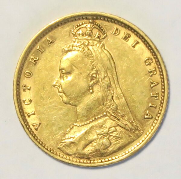 1892 Jubilee Half Soveregn