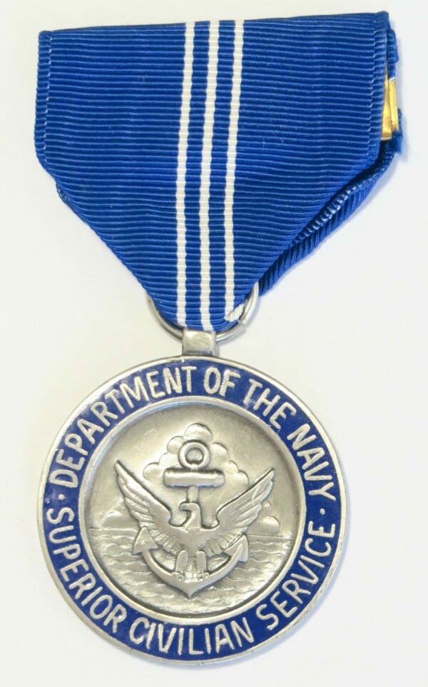 US Navy Silver Civilian Medal