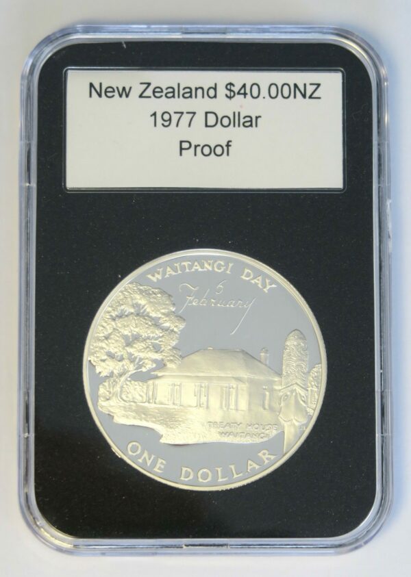 Waitangi Day Dollar 1977