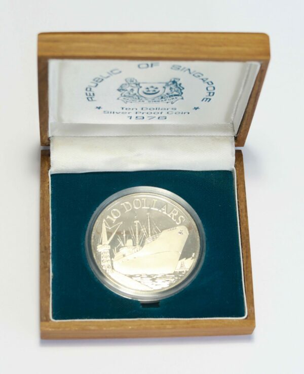 Singapore $10 1976 Proof