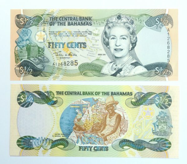 Bahamas 50 Cent Pair