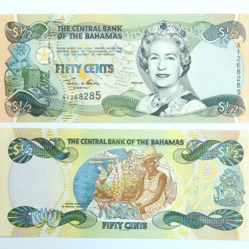 Bahamas 50 Cent Pair