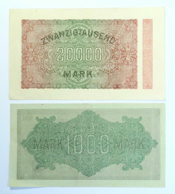 German Inflation notes 1922-3