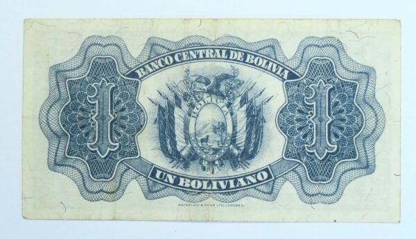 Bolivia 1 Boliviano 1928