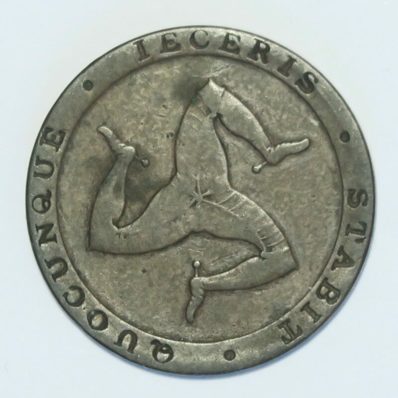 Isle of Man Halfpenny 1831