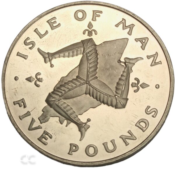 Isle of Man £5 Virenium