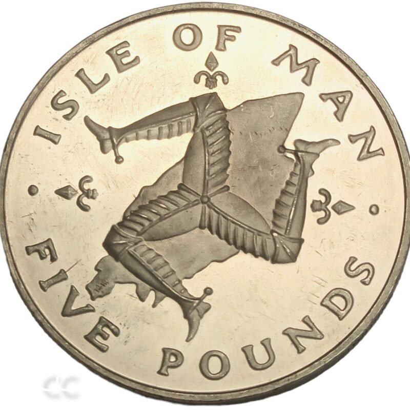 Isle of Man £5 Virenium