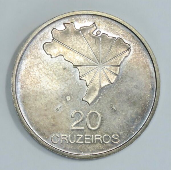 Brazil 20 Cruzeiros 1822-1972