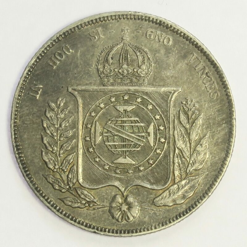 Brazil 1000 Reis 1855