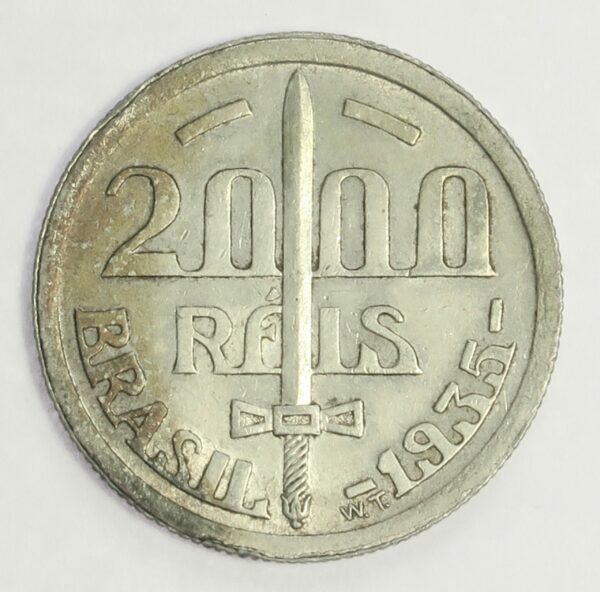 Brazil 2000 Reis 1935