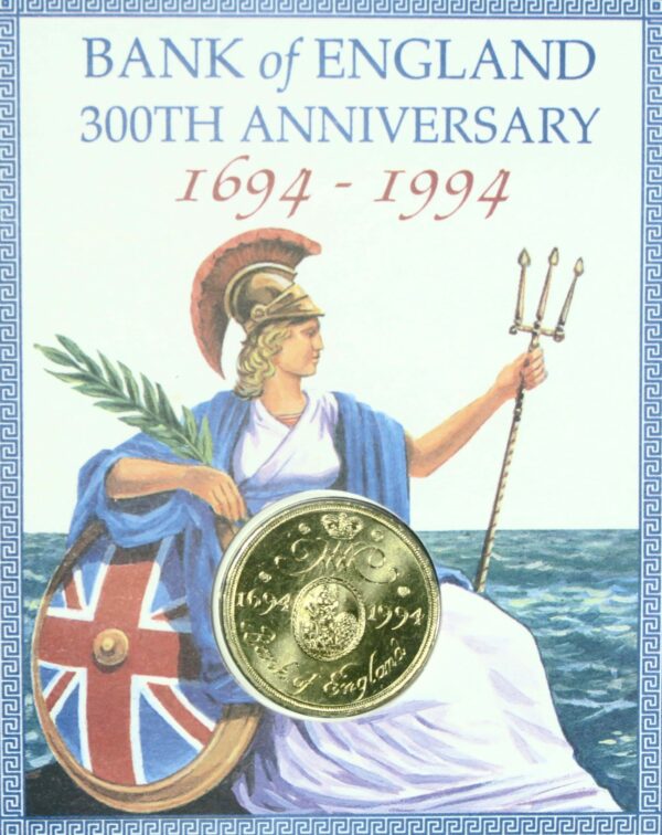 British £2 FDC 1694-1994