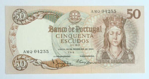 Portugal 50 Escudos 1964 Unc