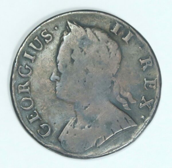 Gorge II, Halfpenny 1742