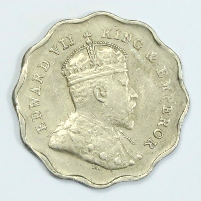 India 1 Anna 1908 B