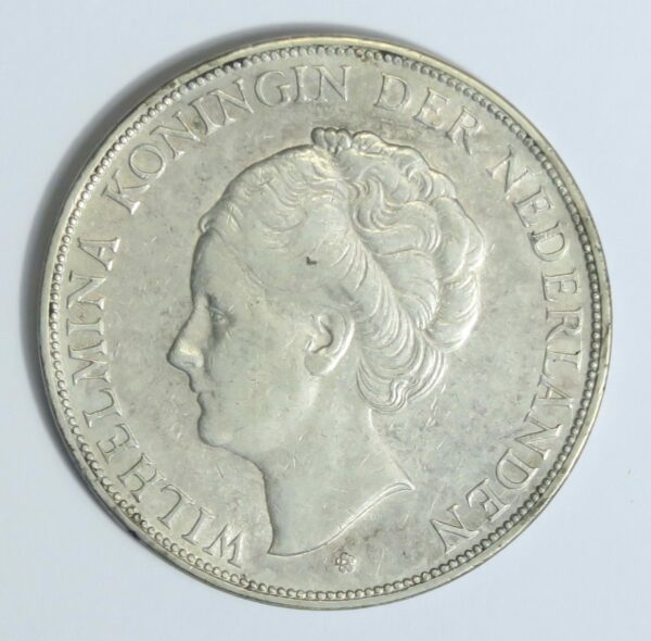 Netherlands 2-1/2 Gulden 1929