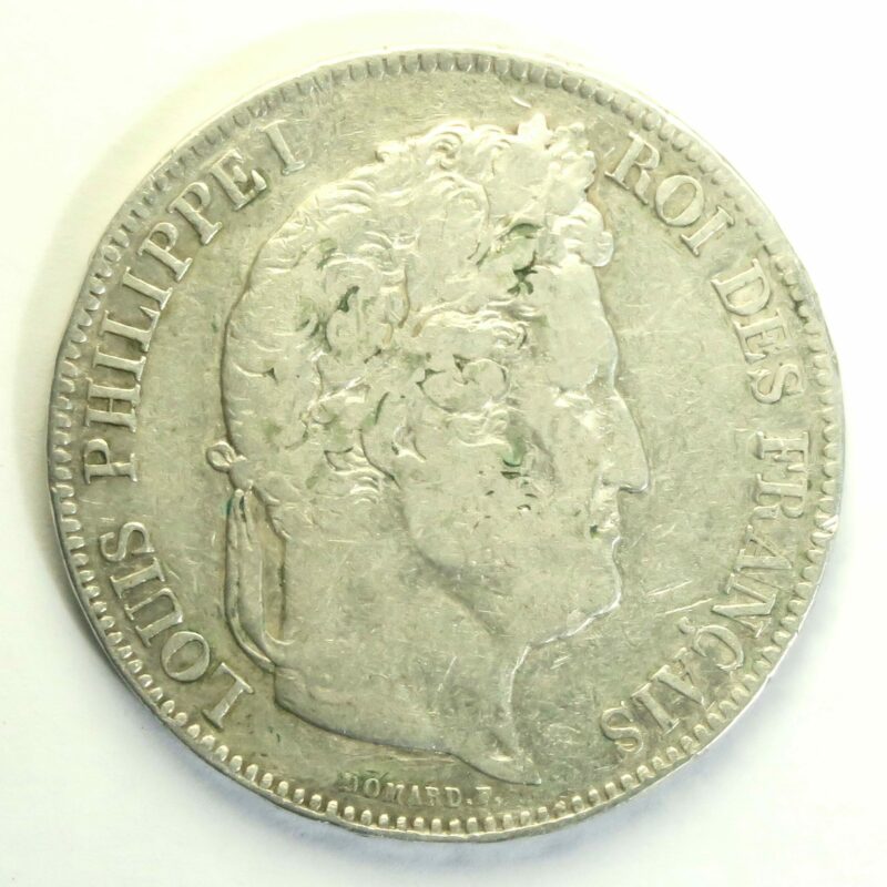 1843 W 5 Franc Lille