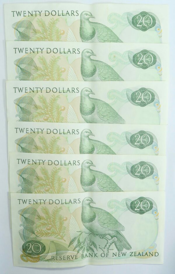 $20 Hardie EK, Run of 6 notes