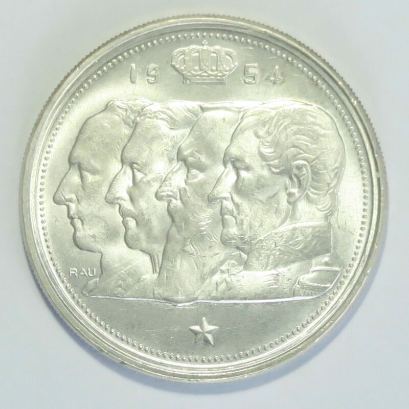 Belgium 100 Francs 1954