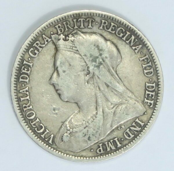 1899 Shilling gFine-VF