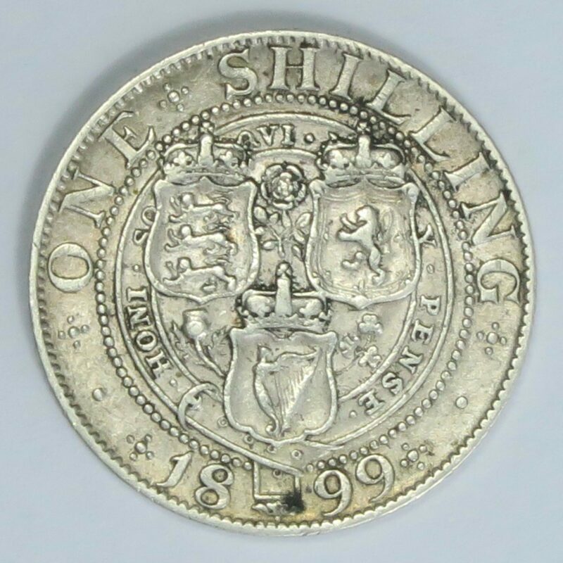 Victoria Shilling 1899, Fine-VF