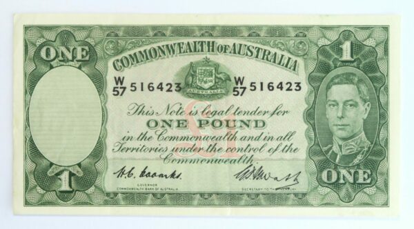 Australia £1 1949 aEF