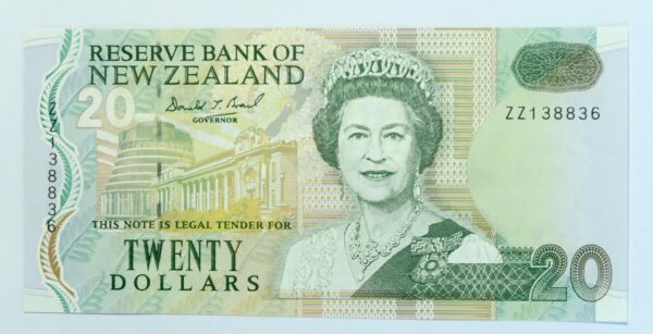 $20 ZZ Replacement, Blue back