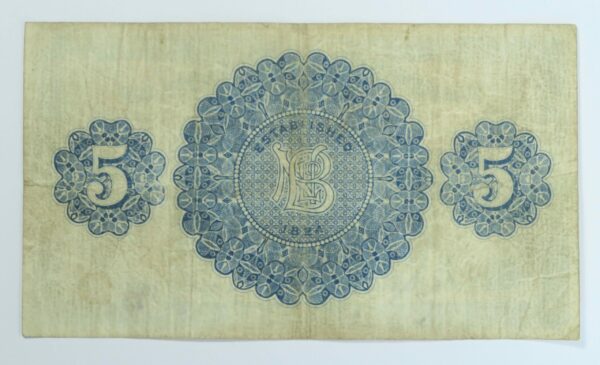 Belfast £5 1929 banknote