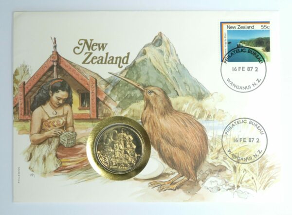 50 Cent FDC Wanganui 1987