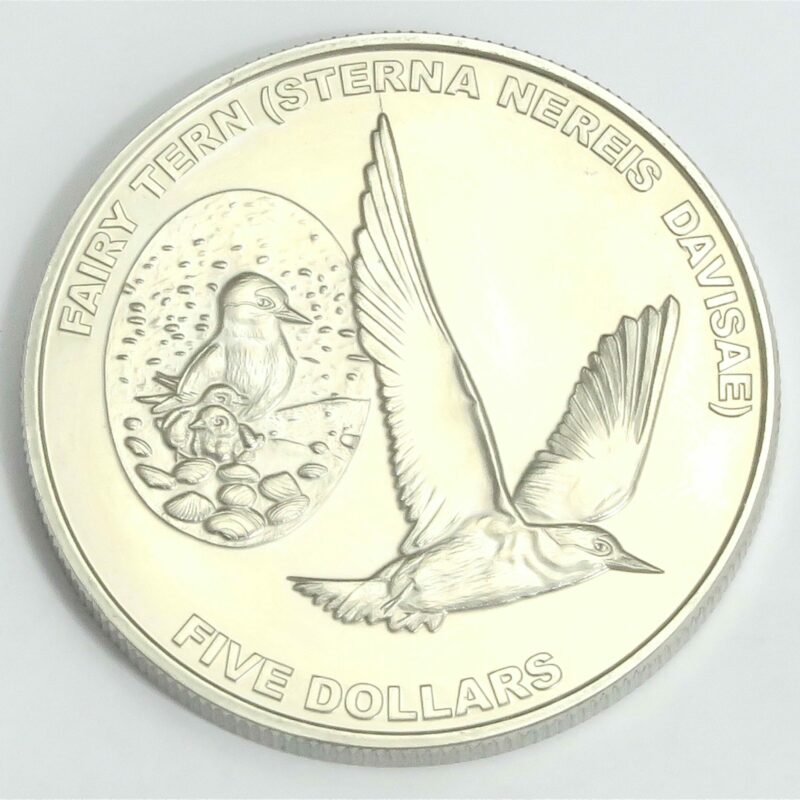 2012-1 oz  Silver Proof Coin Fairy Tern Bird!! New Zealand 