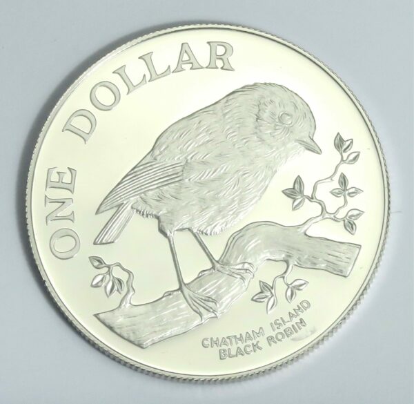 Black Robin Silver Dollar