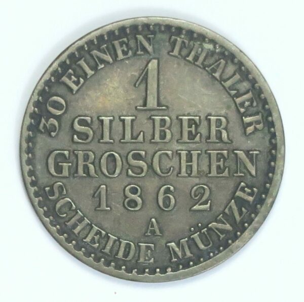 Prussia Groschen 1862A