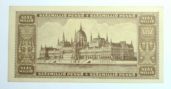 Hungary 100 Million Pengo 1946