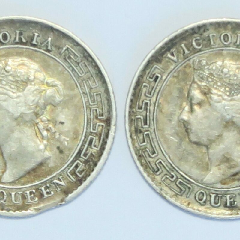 Ceylon 10 Cents 1900 Queen Victoria