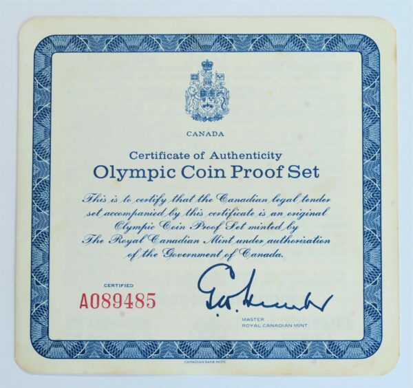 Canada Proof Silver Set 1973