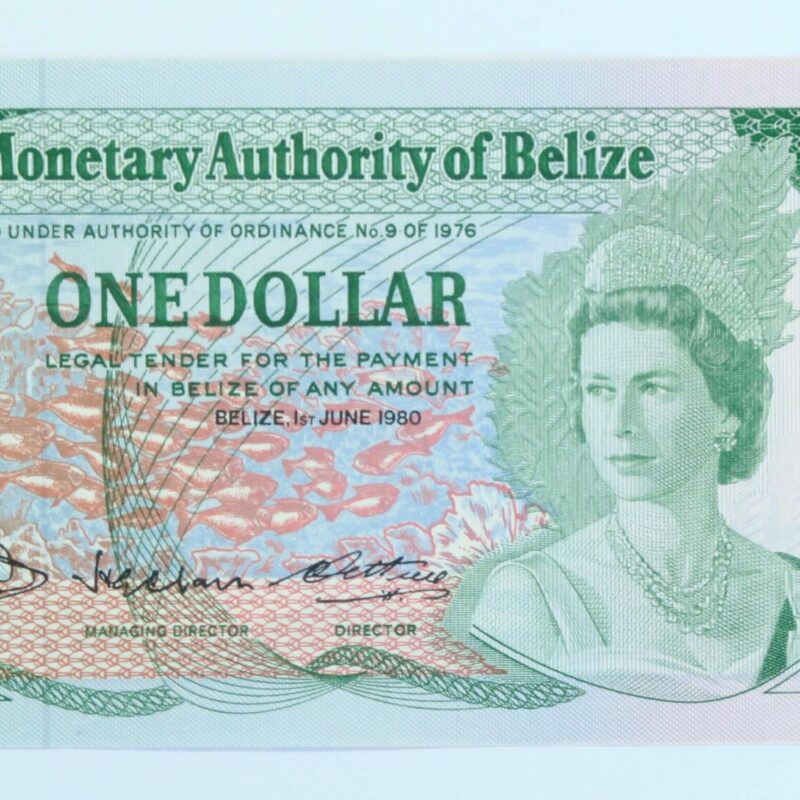 Belize Dollar 1980, Unc