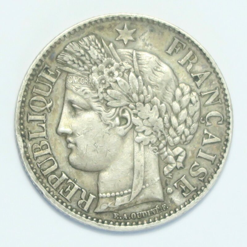 France 2 Francs 1850A Rare