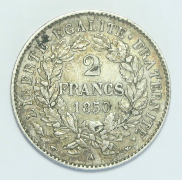 France 2 Francs 1850A Rare