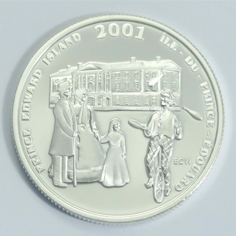 Canada Silver Proof 50 Cent 2001