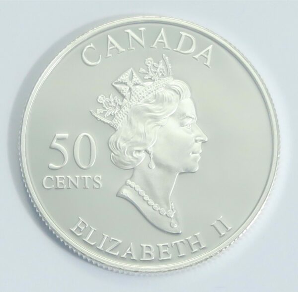 Canada Silver Proof 50 Cent 2001
