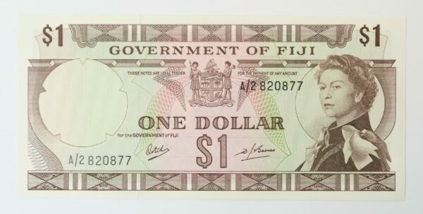 Fiji One Dollar 1969 aUnc.