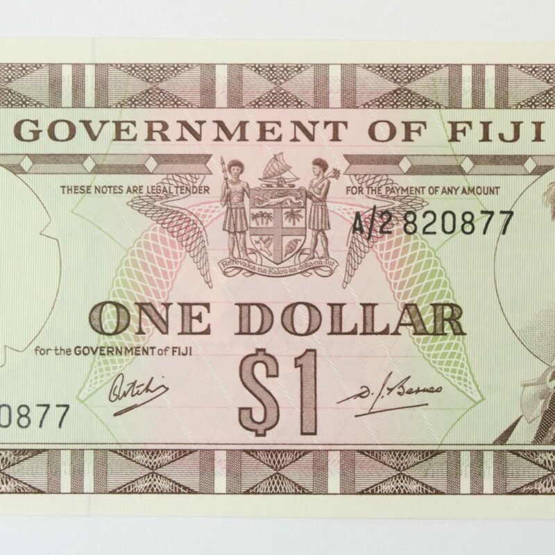 Fiji One Dollar 1969 aUnc.