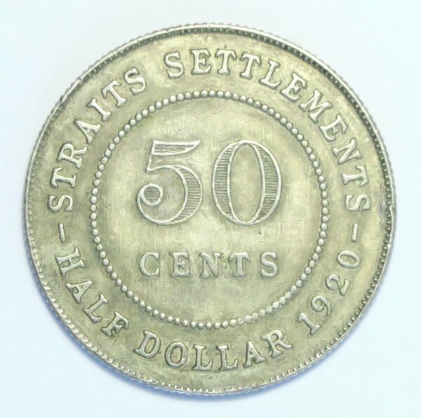 Straits Settlements 50 Cent 1920