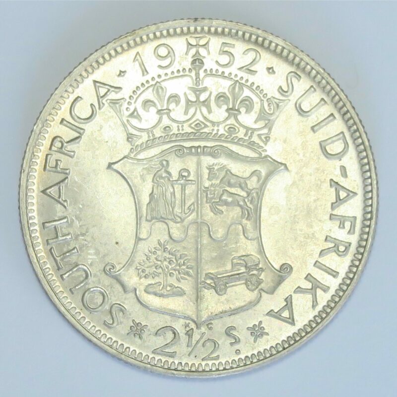 Sth Africa 2-1/2 Shillings 1952