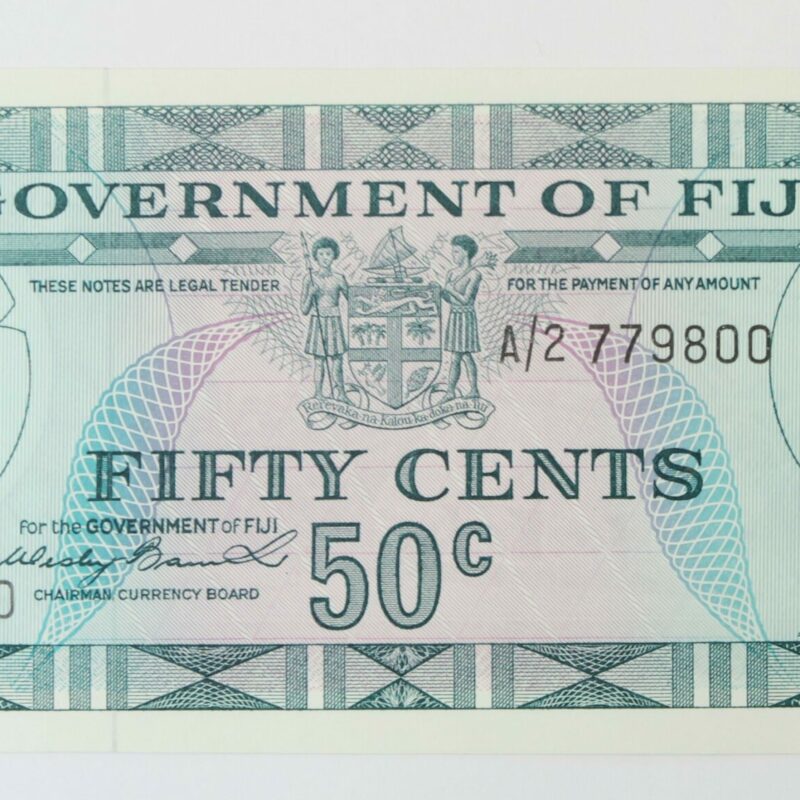 Fiji Fifty Cents 1971 Unc.