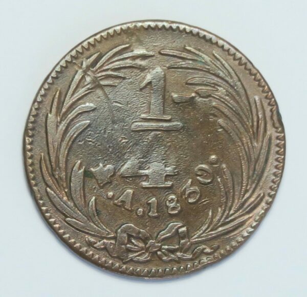 Mexico 1/4 Real 1830